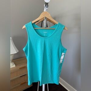 NEW Goodfellow &‎ Co Aqua Tank Top Size M